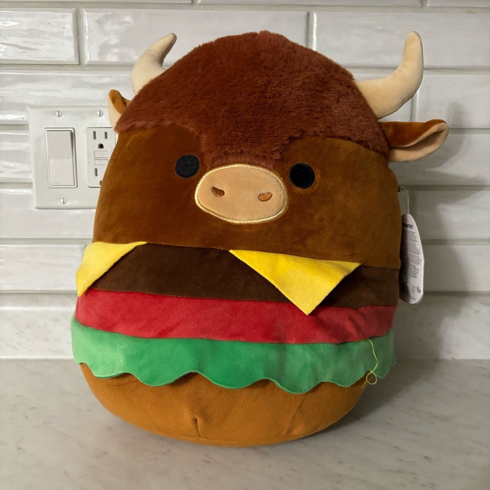Dunkie the Burger Bison Squishmallow